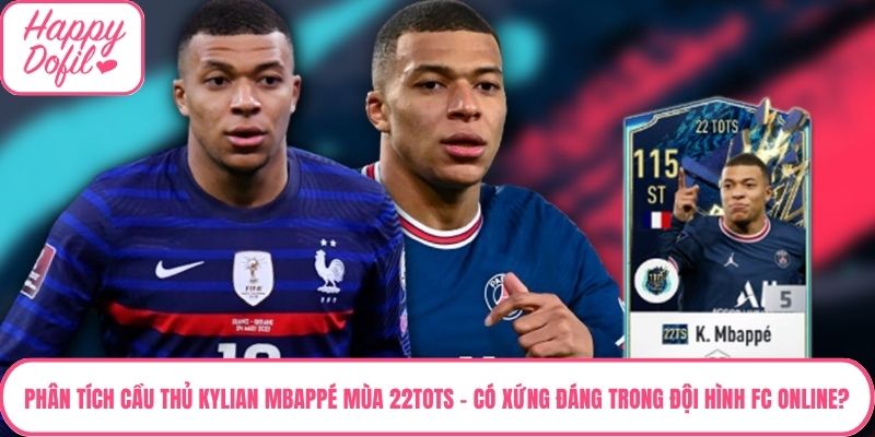 Kylian Mbappé mùa 22TOTS